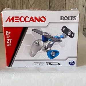 Meccano Bolts Helicopter  Tools included Age 8+ NWT Sealed